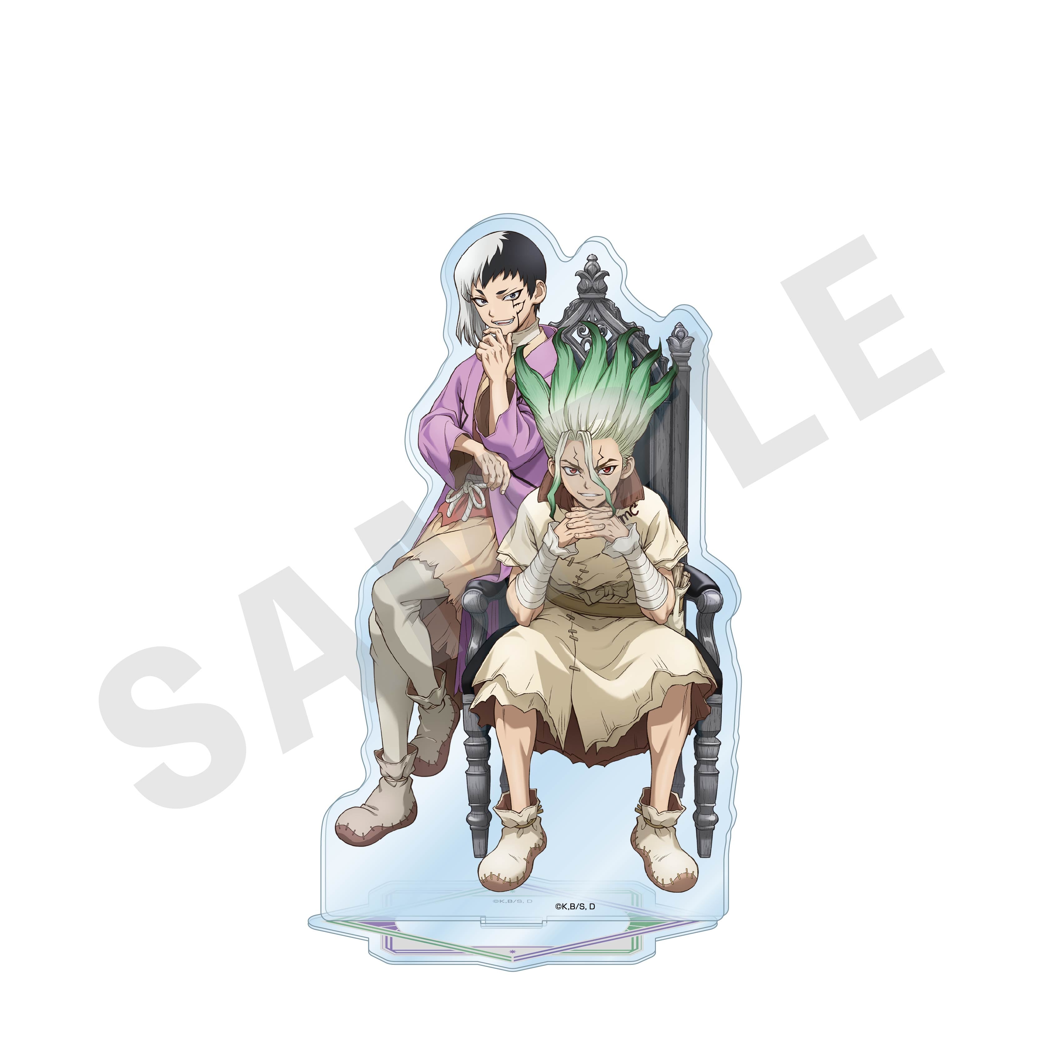 Dr．STONE」ペアアクリルスタンド（石神千空＆あさぎりゲン