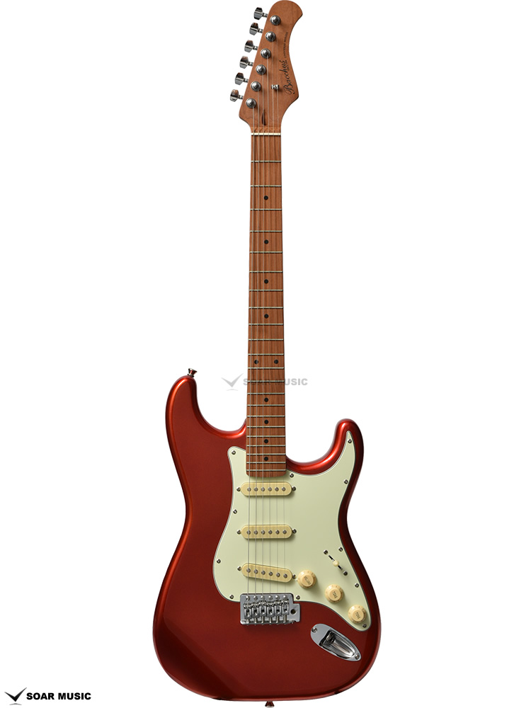 BST-1-RSM/M CAR (Bacchus / バッカス) エレキギター ストラトタイプ