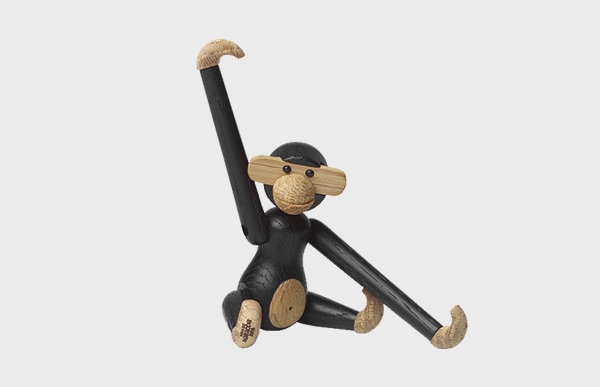 カイボイスン モンキー ミニ ブラック / KAY BOJESEN MONKEY