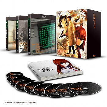 TVアニメ「シュタインズ・ゲート」Blu-ray BOX、特典ブックレットの