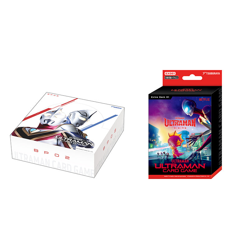 ウルトラマン カードゲーム ブースターパック02 Box&エクストラデッキ