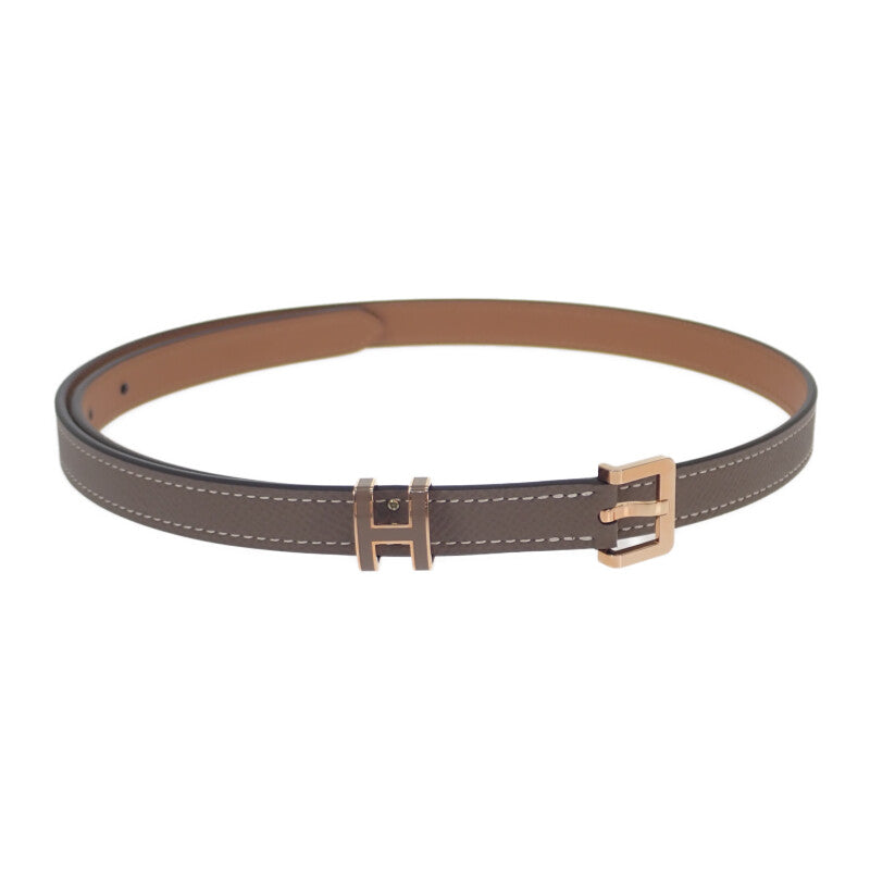 エルメス HERMES ポップH 15 アッシュ H081087 ベルト ヴォーエプソン