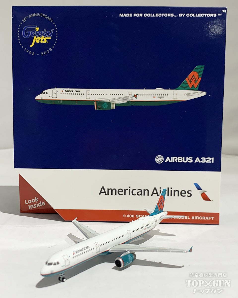 GeminiJets A321-200 アメリカン航空「アメリカウエスト・ヘリテージ