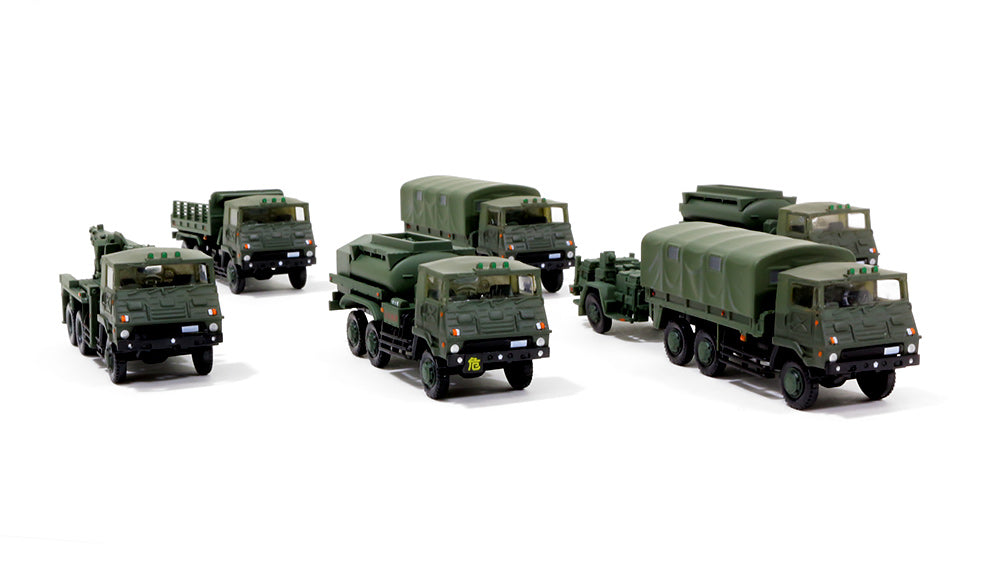 青島文化教材社 自衛隊名鑑 第1弾 73式大型トラック編 8個入りBOX