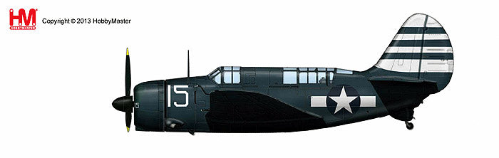Hobby Master SB2Cヘルダイバー アメリカ海軍 第12爆撃飛行隊 空母
