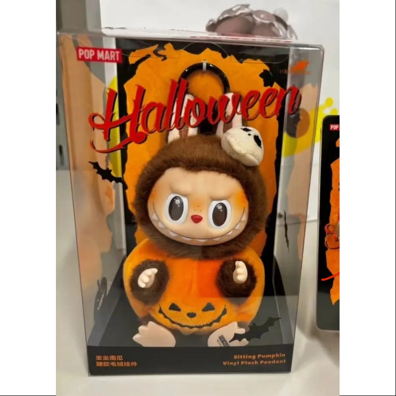 Labubu The Monsters Happy Halloween Party Series Sitting Pumpkin