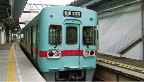 西日本鉄道 全線 西鉄大牟田線・宮地岳線・太宰府線・甘木線 8000形