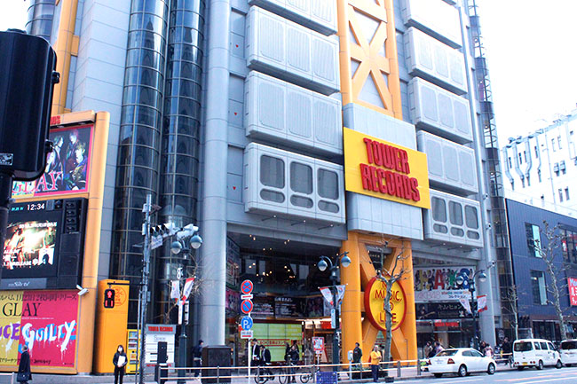TOWER RECORDS SHIBUYAリニューアル ACROSS（アクロス）
