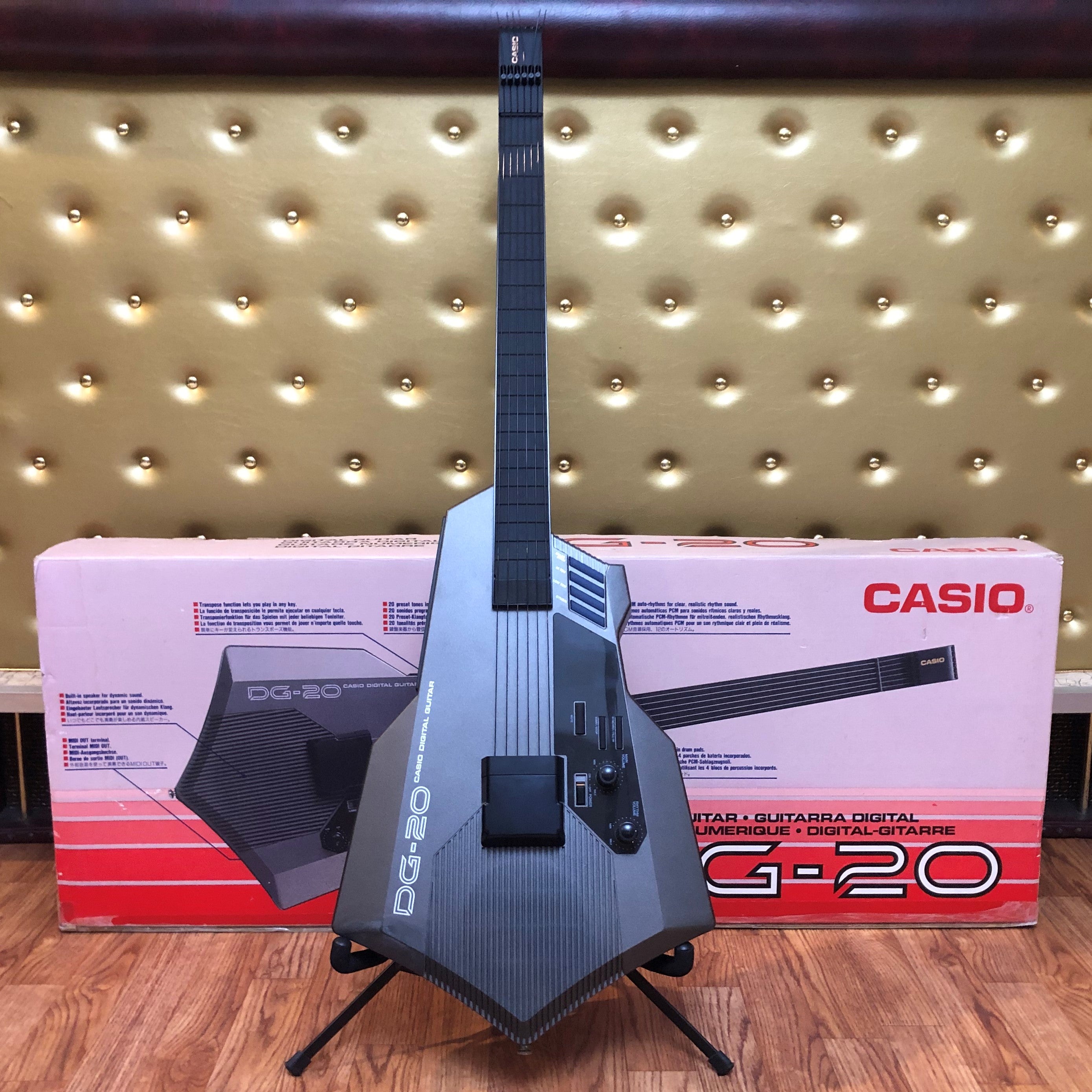 Vintage 1980s Casio DG-20 Digital Guitar Synthesizer – Drugan's