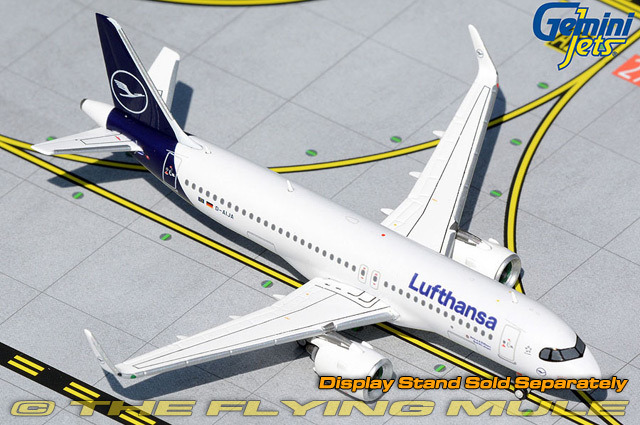 A320neo 1:400 Diecast Model - GeminiJets GJ-GJDLH1968 - $53.95