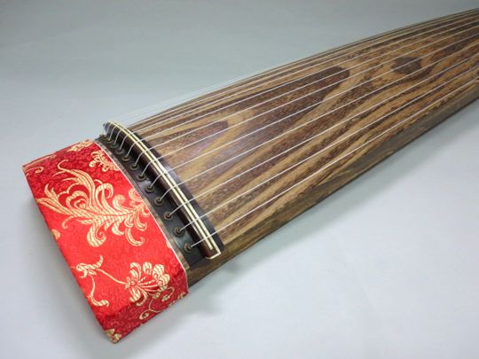 琴 13絃 紫檀 半上角巻 【中古品】KUS0006 ※送料無料 商品詳細│琴