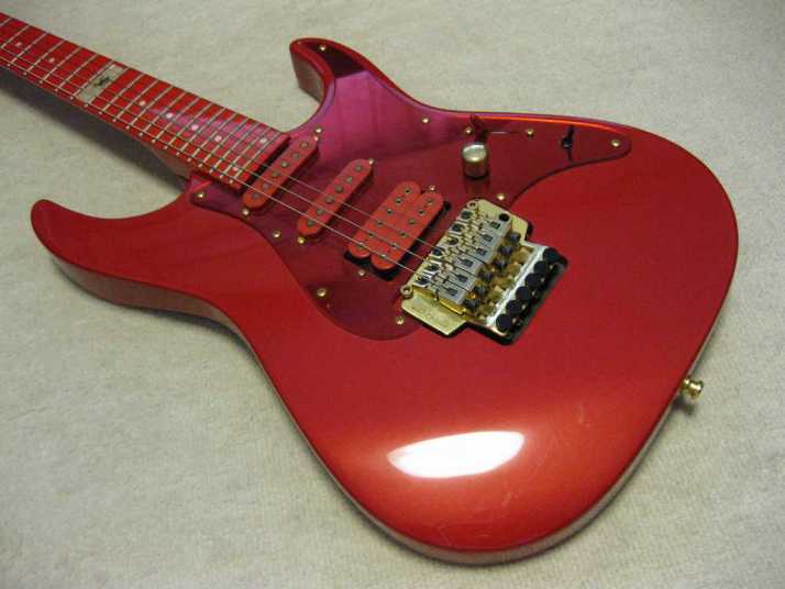 Fernandes Strat L'Arc～en～Ciel Ken Model Red