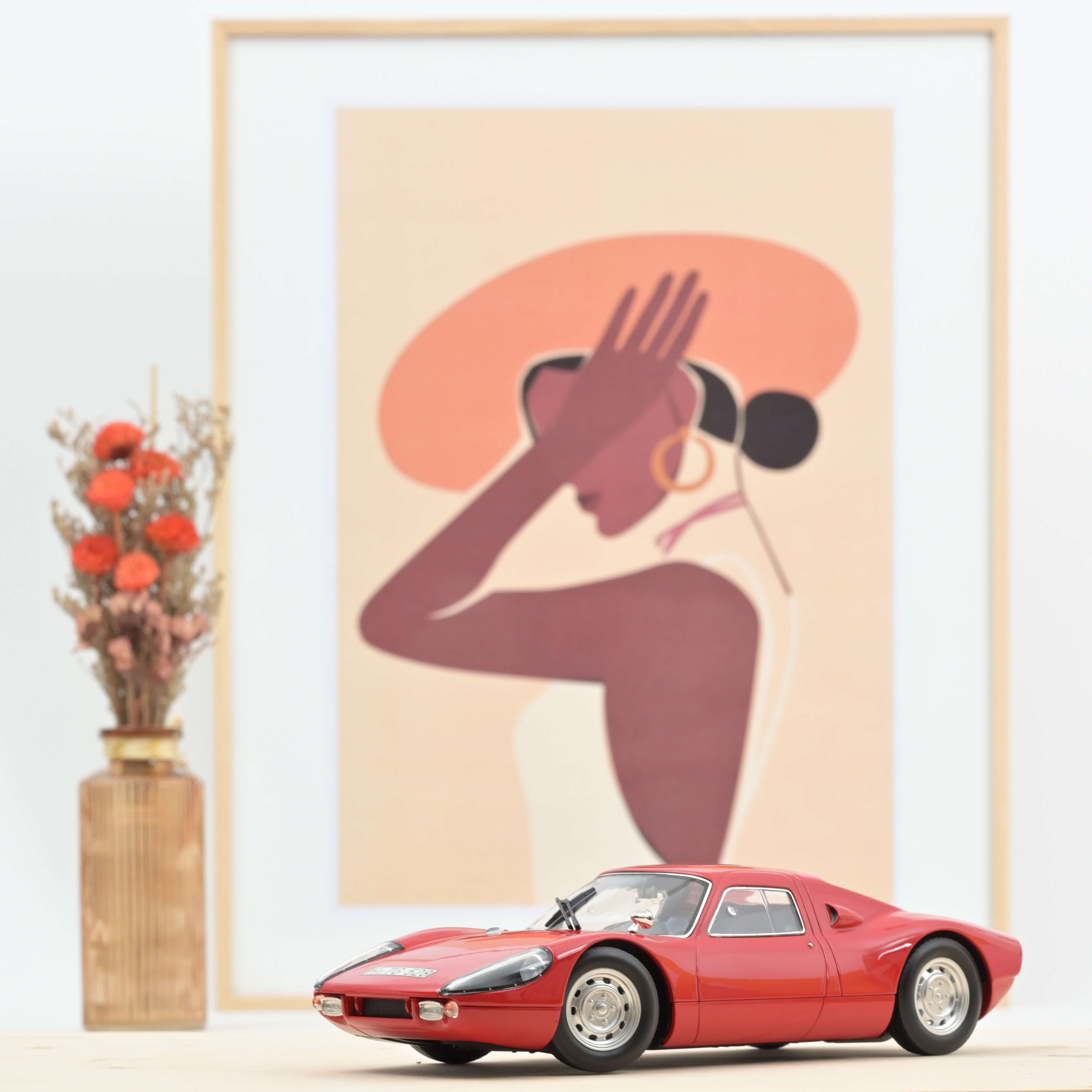 Porsche 904 GTS 1964 Red 1:18 – Norev