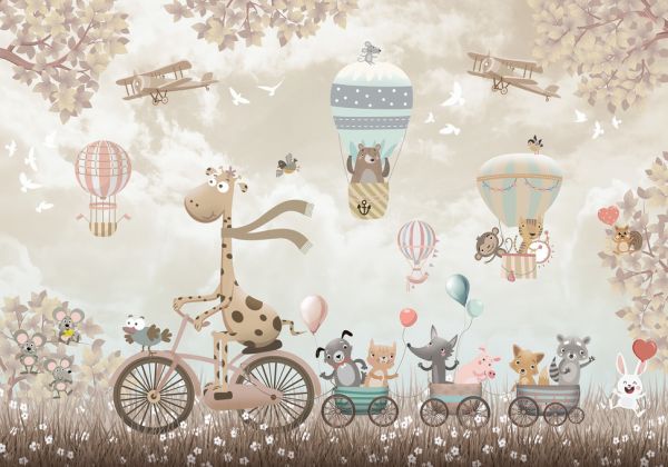 PHOTOWALL / Adventure on Bicycle (e317730) | 輸入壁紙専門店 WALPA
