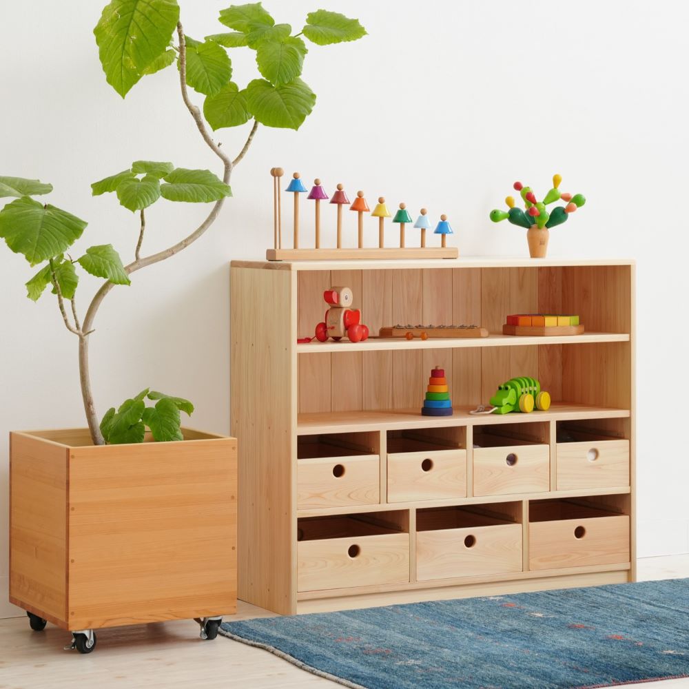 おすすめの子ども家具 保育園幼稚園でも大活躍【おもちゃと道具の整理