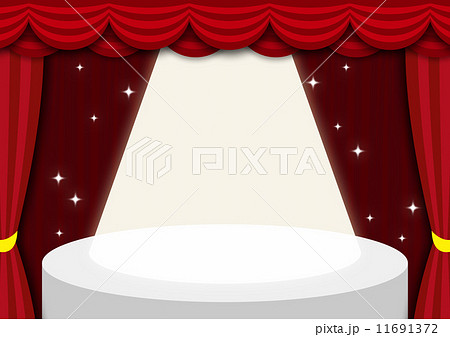 劇場 舞台 舞台幕 ステージのイラスト素材 [11691372] - PIXTA