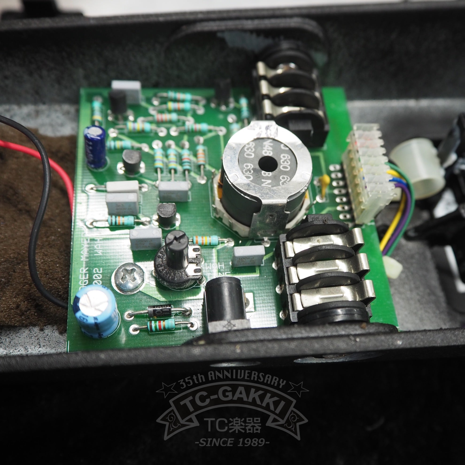 cry baby GCB-95 Mod. Roger Mayer Red Lion Wah Circuit