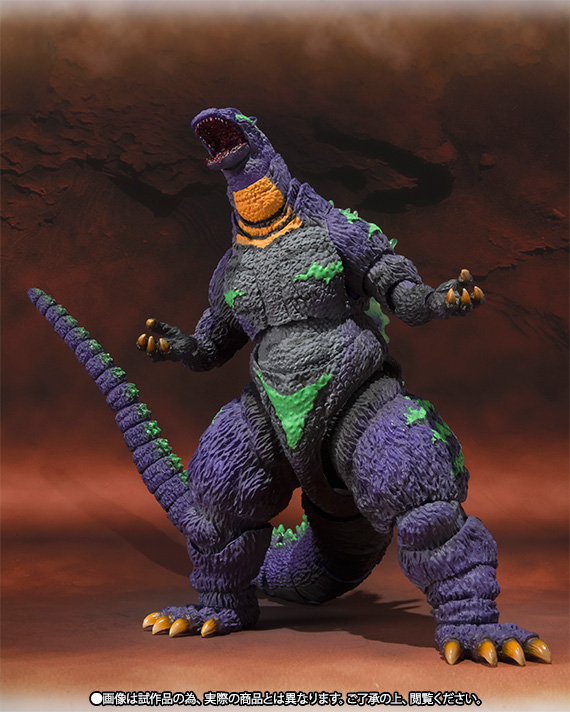 S.H.MonsterArts ゴジラ feat.EVA-01 | 魂ウェブ