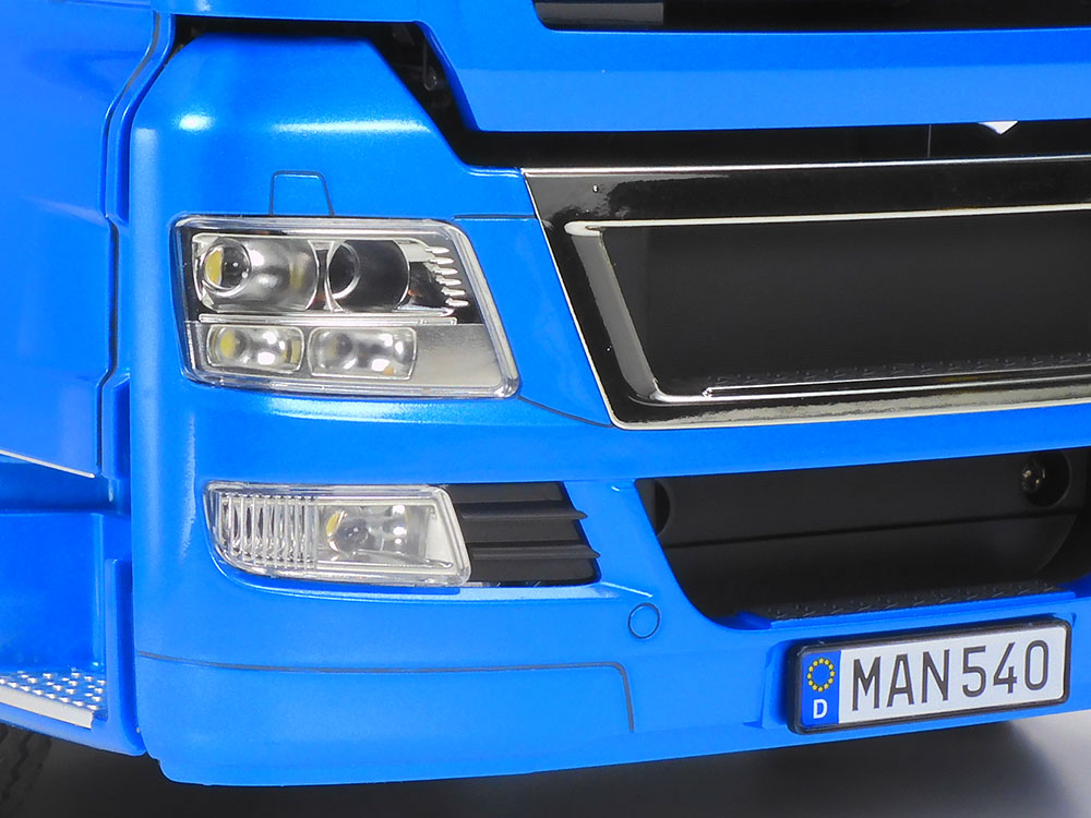 1/14RC MAN TGX 26.540 6x4 XLX (ライトメタブルー) フル