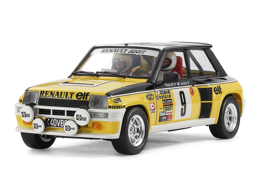 1/24 ルノー5（サンク）ターボラリー仕様: スケールモデル｜TAMIYA