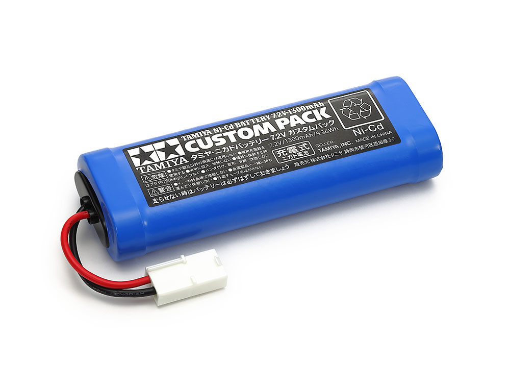 タミヤ ニカドバッテリー 7.2V カスタムパック: RCモデル｜TAMIYA SHOP