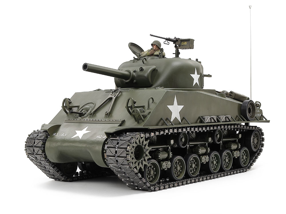 1/16RC M4シャーマン （105mm榴弾砲搭載型）メカニカルステアリング