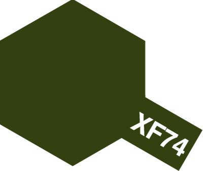 アクリルミニ XF-74 OD色（陸上自衛隊）: ツール＆塗料｜TAMIYA SHOP