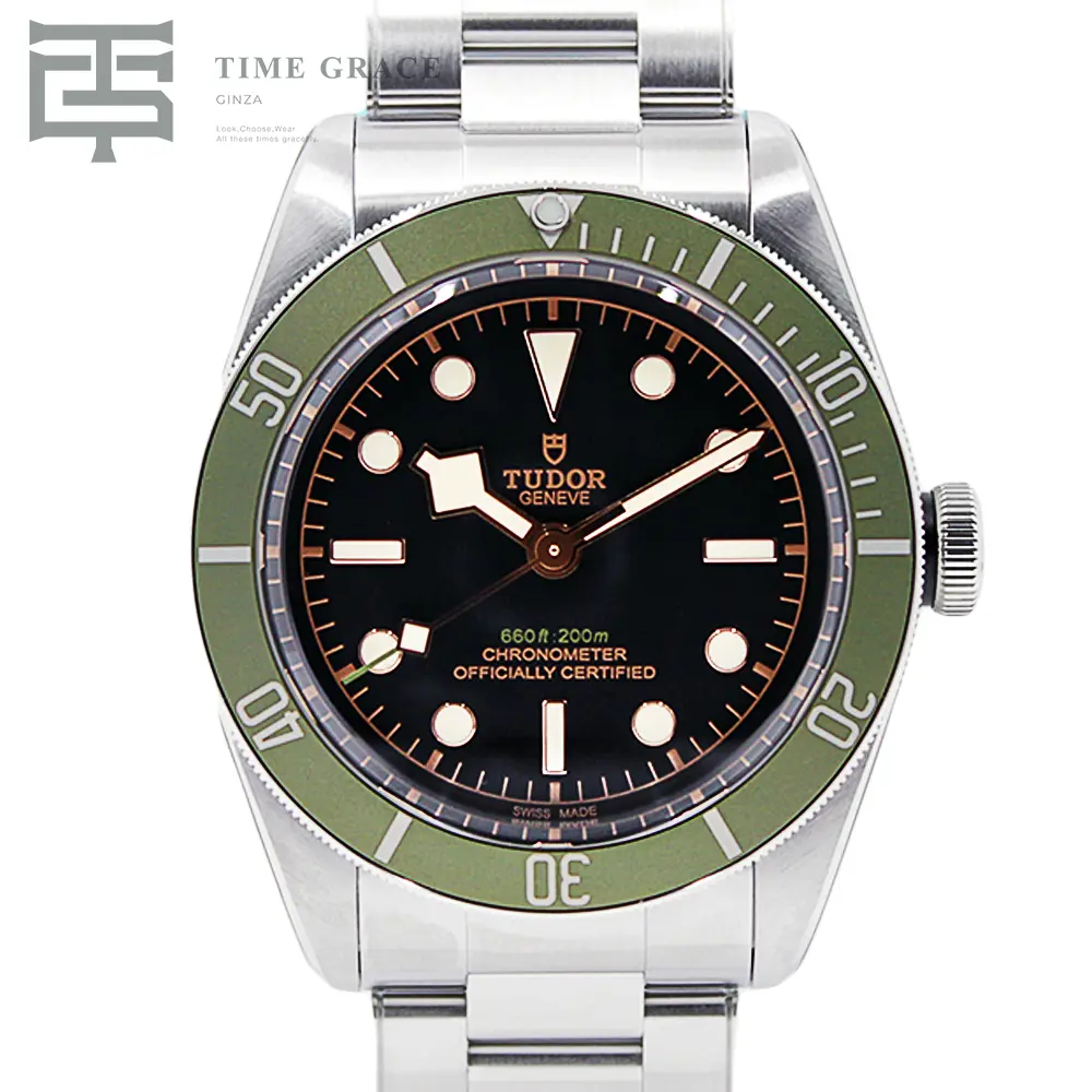 ヘリテージ ブラックベイ ハロッズ限定 79230G-0001/ チューダー