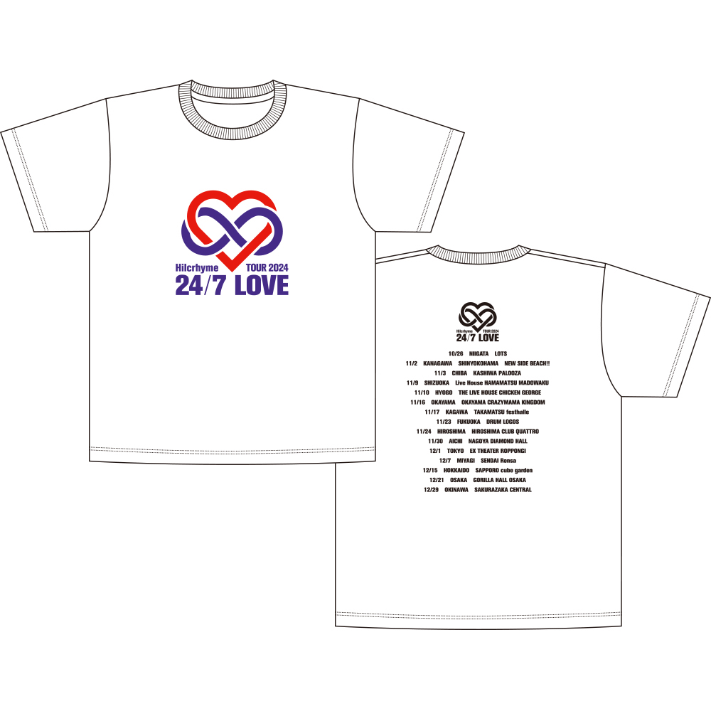 カテゴリー：Hilcrhyme TOUR 2024 「24/7 LOVE」 | TOoKA BASE