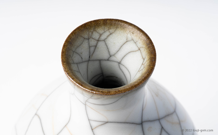 南宋 哥窯葫芦瓶 – Bottle with Calabash | 陶磁オンライン美術館ー