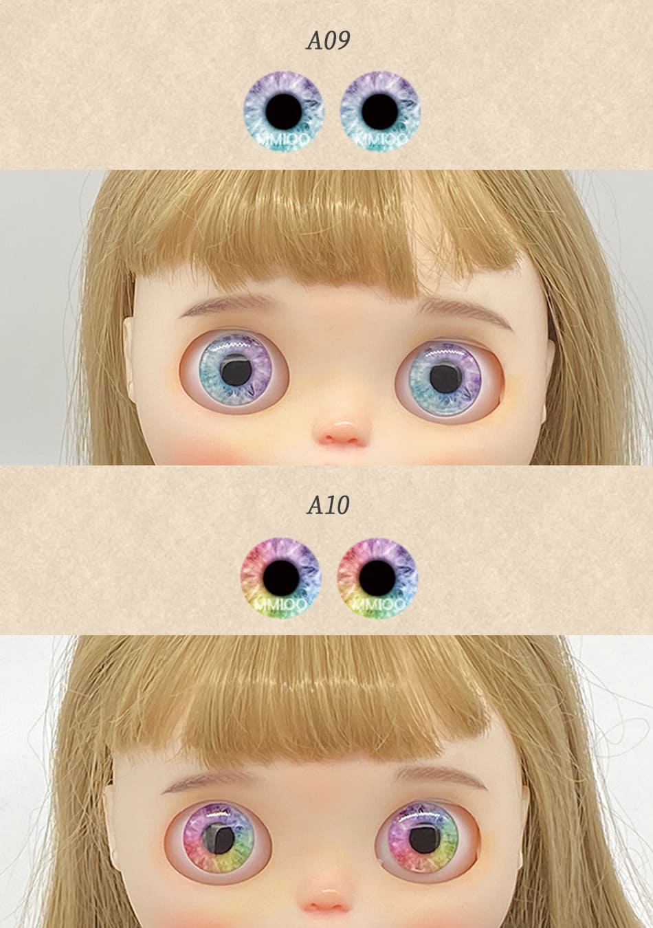 楽天市場】ブライス アイチップ アイ ガラス ネオブライス bjd 目 アイ