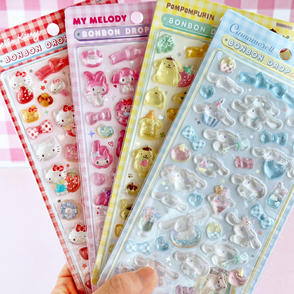 楽天市場】第二弾 サンリオ ディズニー ボンボンドロップシール