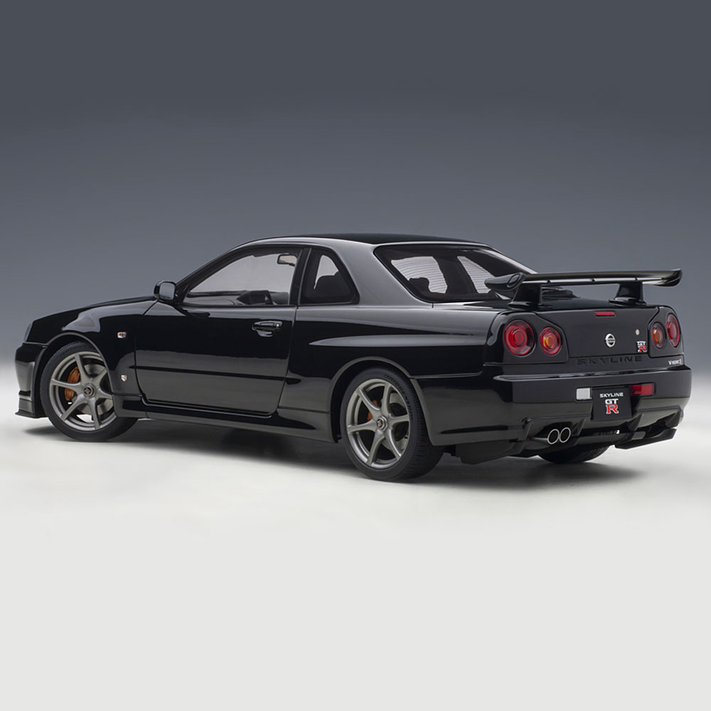 楽天市場】ミニカー 1/18 日産 スカイライン GT-R R34 Vスペック II
