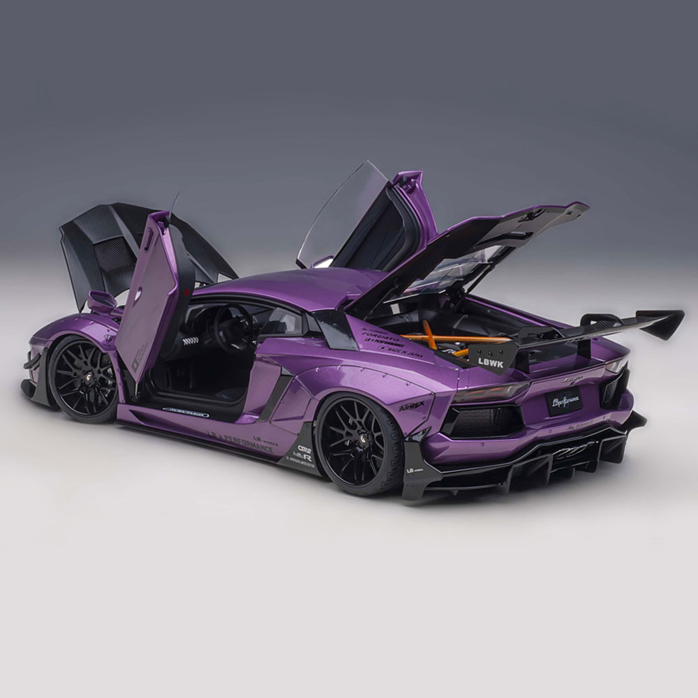 楽天市場】ミニカー 1/18 ランボルギーニ アヴェンタドール リミテッド