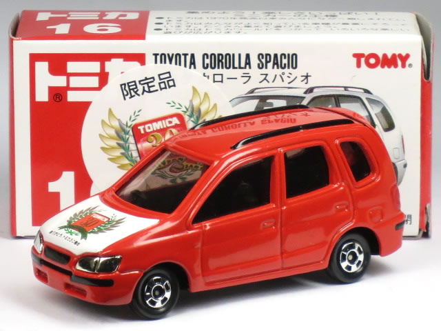 楽天市場】特注トミカ トミカ30周年限定品 No.16 トヨタ カローラ