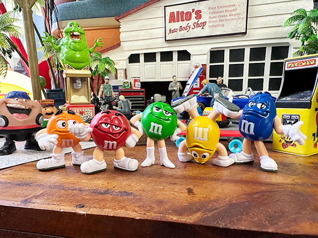楽天市場】m&m's PVCフィギュア 5体セット アメリカン雑貨 アメリカ