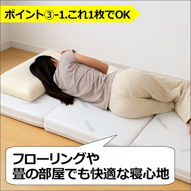 楽天市場】【ただいまP2倍】マニフレックス 三つ折り マットレス DD