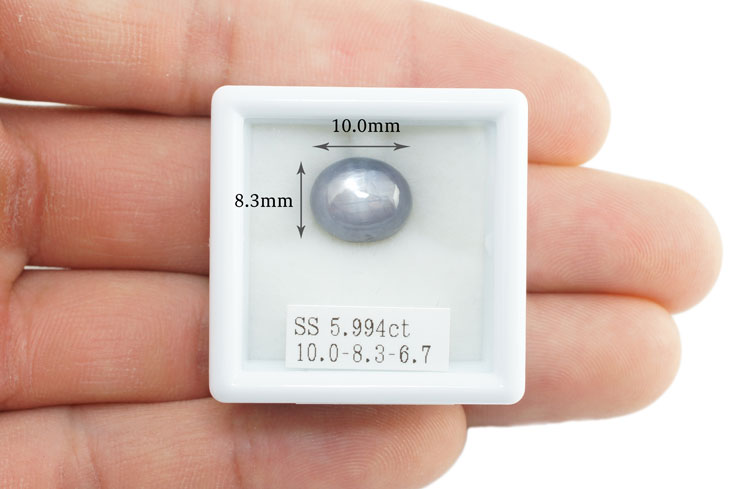 楽天市場】【鑑別付】天然スターサファイア 5.994ct スリランカ産