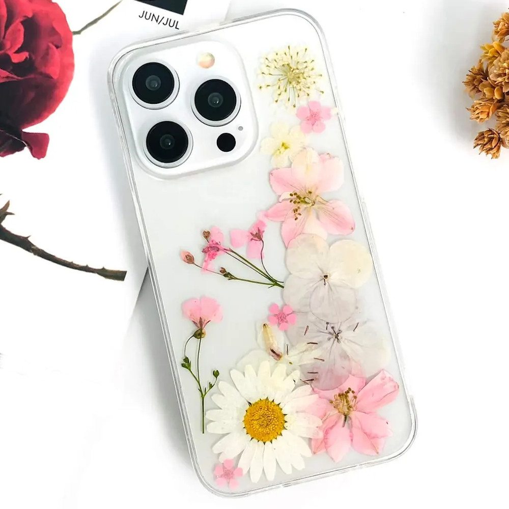 楽天市場】スマホケース 押し花 カバー iPhone16 Plus iPhone16 Pro