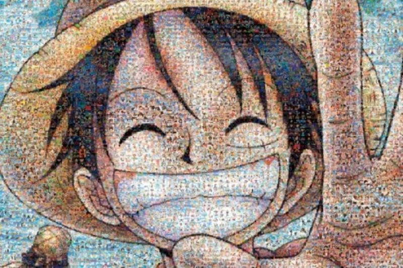 楽天市場】1000ピースジグソーパズル ワンピース モザイクアート