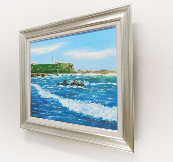 楽天市場】絵画 油絵 犬吠埼 F20号 （小林幸三） 送料無料 【海・山