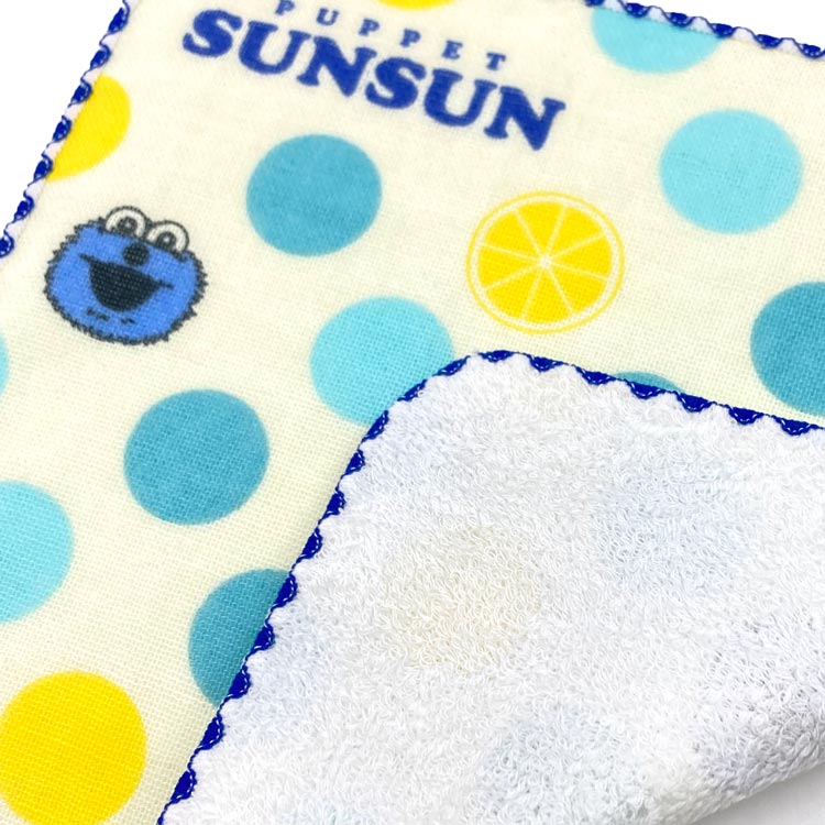 楽天市場】パペットスンスン ガーゼミニタオル PUPPET SUNSUN トゥー