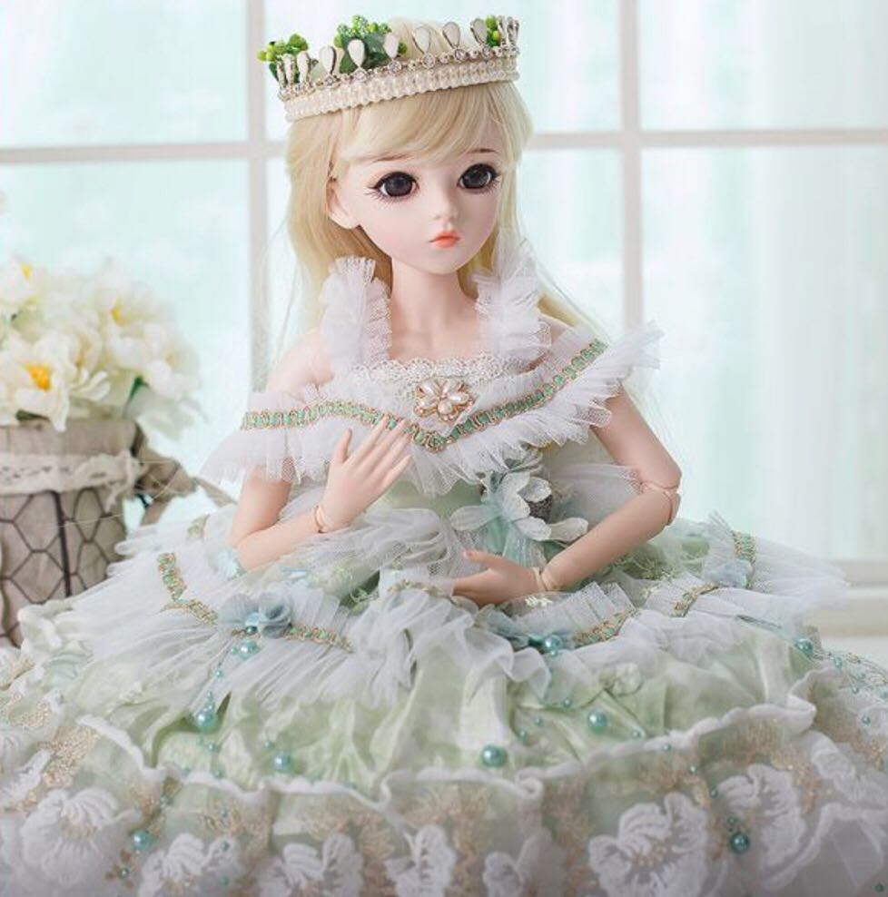 楽天市場】A056373プリンセスドール 60cm フランス人形本体 メイク