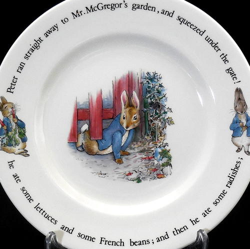 楽天市場】ウェッジウッド Wedgwood ピーターラビット 旧刻印 英国製