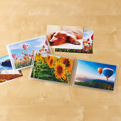 楽天市場】ミニポケ フォトアルバム 高透明 2Lサイズ 横 129×180mm 20