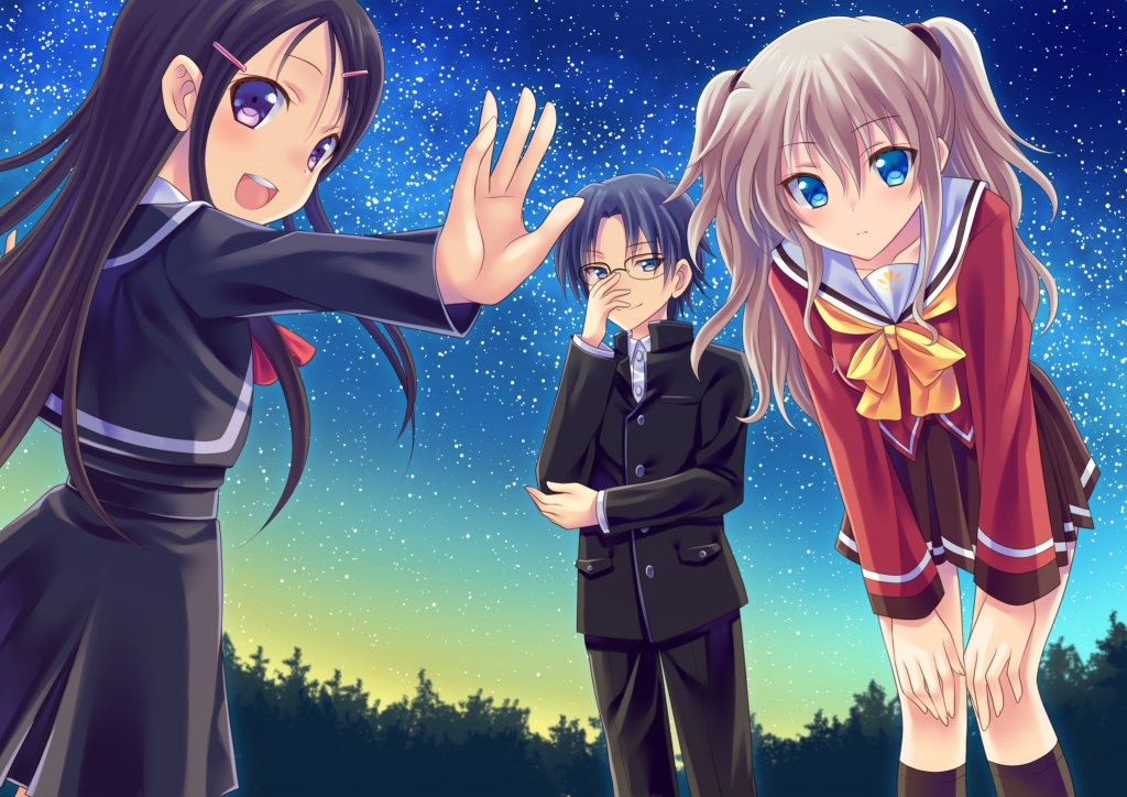 Charlotte【乙坂歩未,高城丈士朗,友利奈緒】 壁紙 | tsundora.com