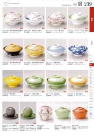 食器百貨-種別 円菓子・蓋向・骨むし