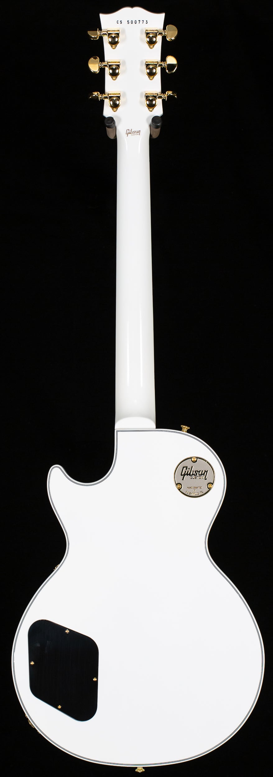 Gibson Custom Shop Les Paul Custom w/ Ebony Alpine White (773