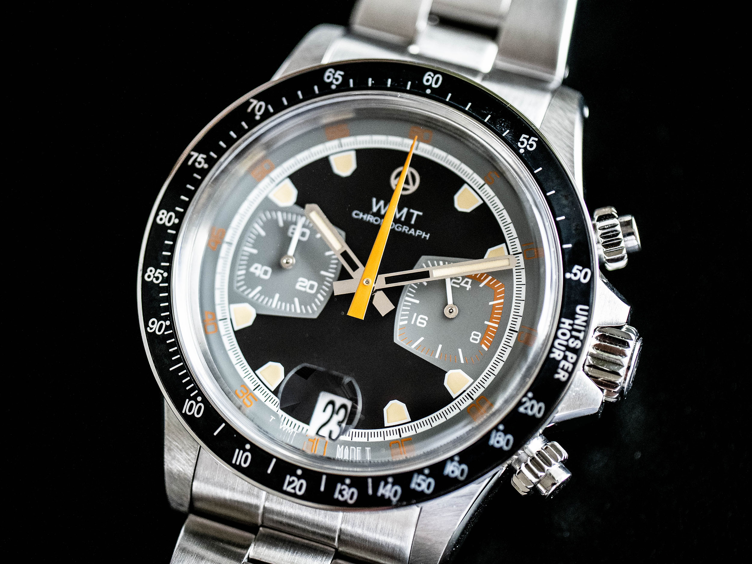 Monza V2 - Black Dial / Bezel Insert Aged / Limited Edition 50 pc