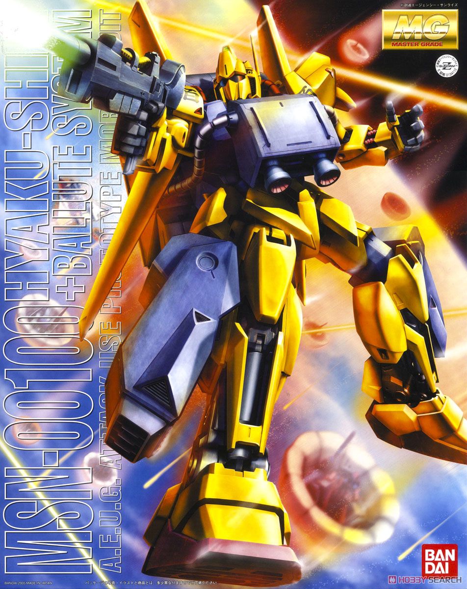 MSN-00100 百式+バリュートシステム (MG) (ガンプラ) - ホビーサーチ